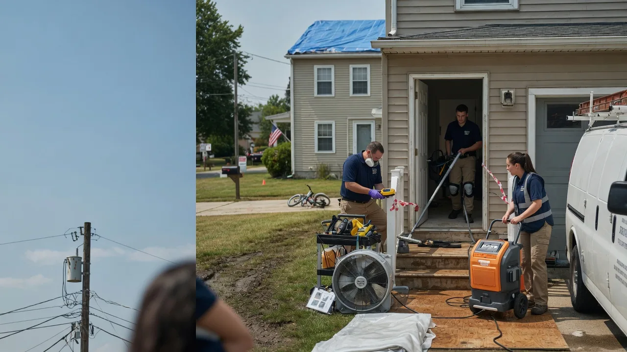 Water Damage Repair in Dover, ID near me